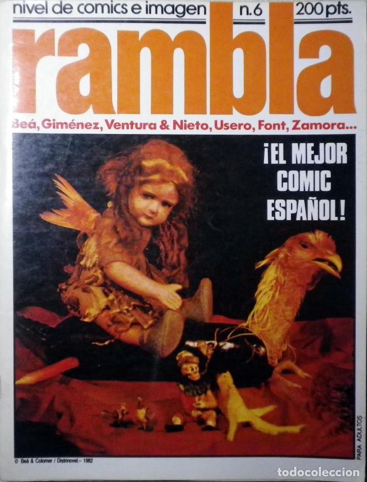 C&oacute;mics: Rambla N&ordm; 6 Nivel del c&oacute;mic espa&ntilde;ol 1982 - Foto 1