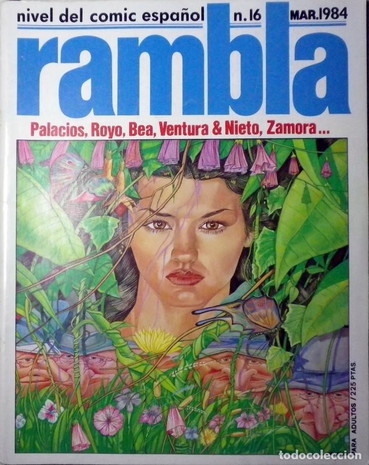 C&oacute;mics: Rambla N&ordm; 16 Marzo de 1984 - Nivel del c&oacute;mic espa&ntilde;ol - Foto 1