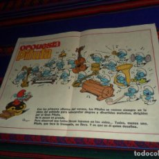 Cómics: STRONG EXTRA VERANO 1969 CON PÓSTER DE LOS PITUFOS. ARGOS. 