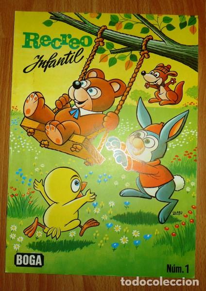 C&oacute;mics: RECREO INFANTIL (COMPLETA: 4 N&Uacute;MEROS). - Ediciones BOGA - Foto 3