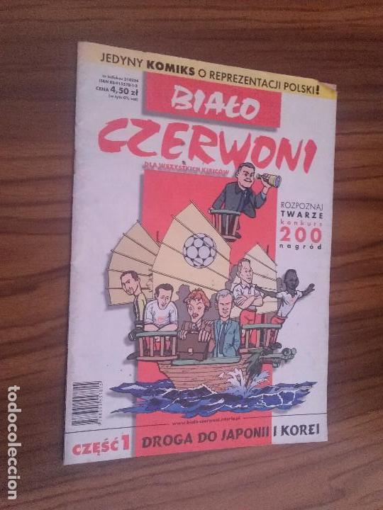 Comics: BIACO CZERWONI COMIC POLACO SOBRE FUTBOL. POLACO. GRAPA. BUEN ESTADO. RARO