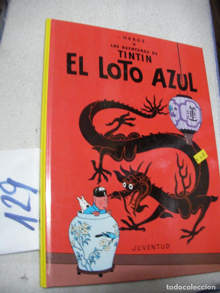 C&oacute;mics: COMIC LAS AVENTURAS DE TINTIN - EL LOTO AZUL - Foto 1