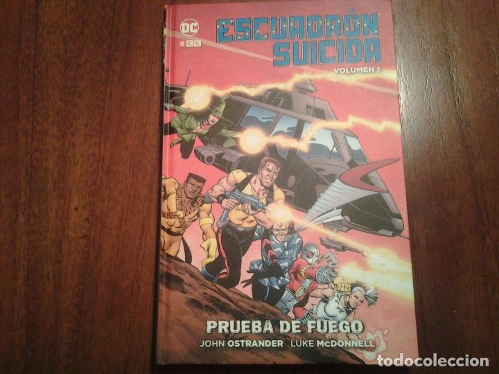 C&oacute;mics: ESCUADRON SUICIDA - PRUEBA DE FUEGO - N&ordm; 1 - EDITORIAL ECC-ESTADO IMPECABLE - Foto 1