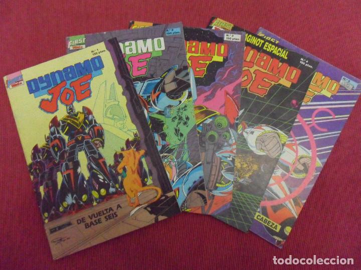 C&oacute;mics: dynamo joe - numeros 1,2,3,4 y 5 - first comics/tebeos sa - Foto 1