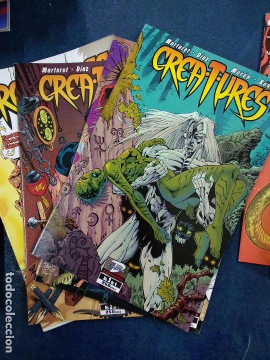C&oacute;mics: CREATURES 1 A 4 COMPLETA - MARTURET / D&Iacute;AZ / ALPUENTE - DUDE COMICS - - Foto 1