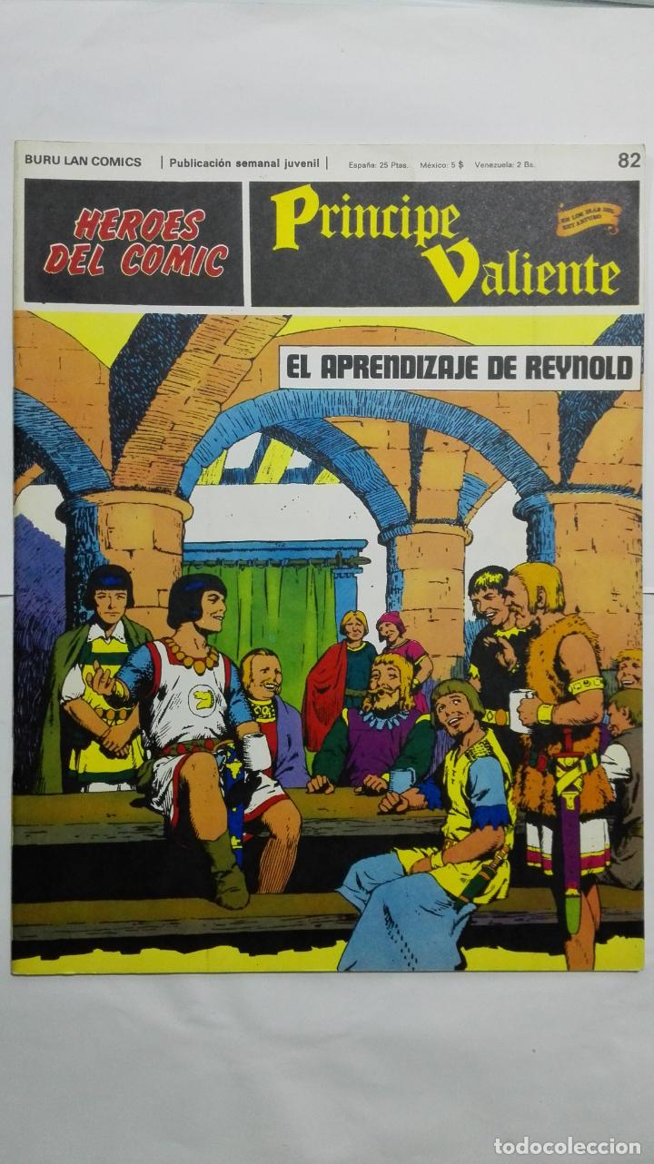 C&oacute;mics: HEROES DEL COMIC - PRINCIPE VALIENTE N&ordm; 82, EDICIONES BURU LAN - Foto 1
