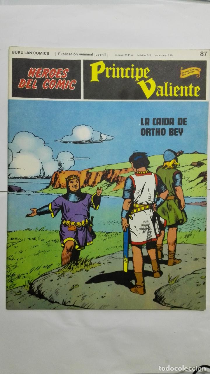 C&oacute;mics: HEROES DEL COMIC - PRINCIPE VALIENTE N&ordm; 87, EDICIONES BURU LAN - Foto 1