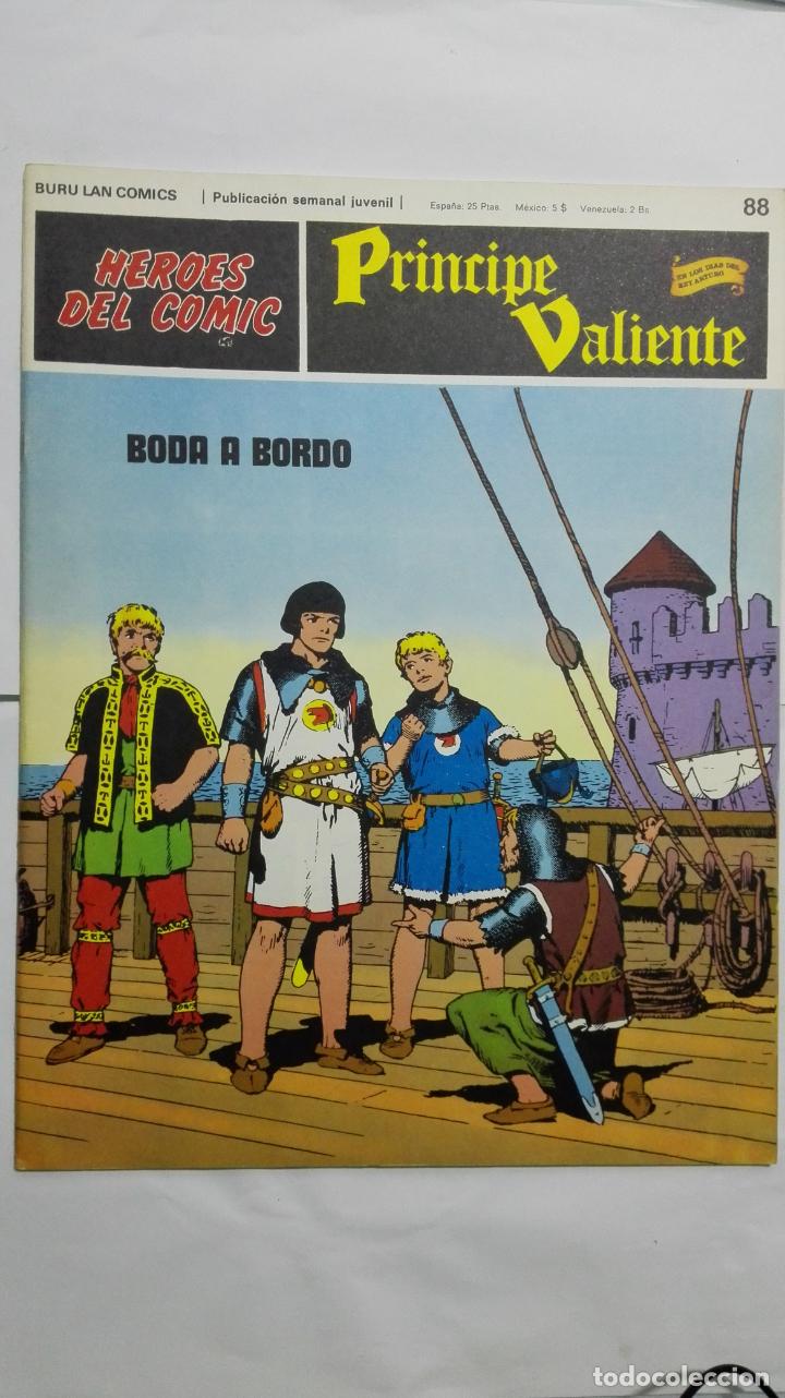 C&oacute;mics: HEROES DEL COMIC - PRINCIPE VALIENTE N&ordm; 88, EDICIONES BURU LAN - Foto 1