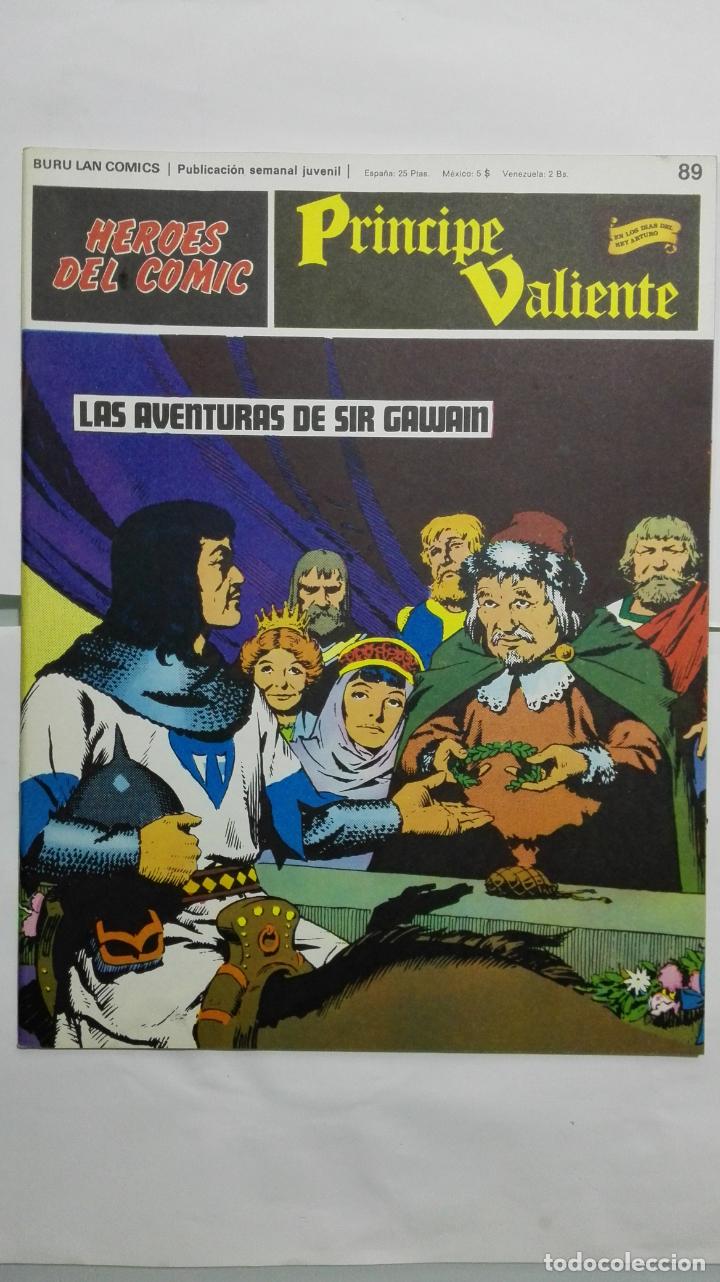 C&oacute;mics: HEROES DEL COMIC - PRINCIPE VALIENTE N&ordm; 89, EDICIONES BURU LAN - Foto 1