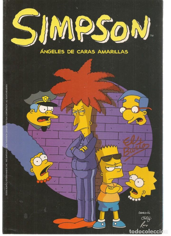 C&oacute;mics: SIMPSON. &Aacute;NGELES DE CARAS AMARILLAS.  COMICS BONGO. EDICIONES B.(ST/C86) - Foto 1