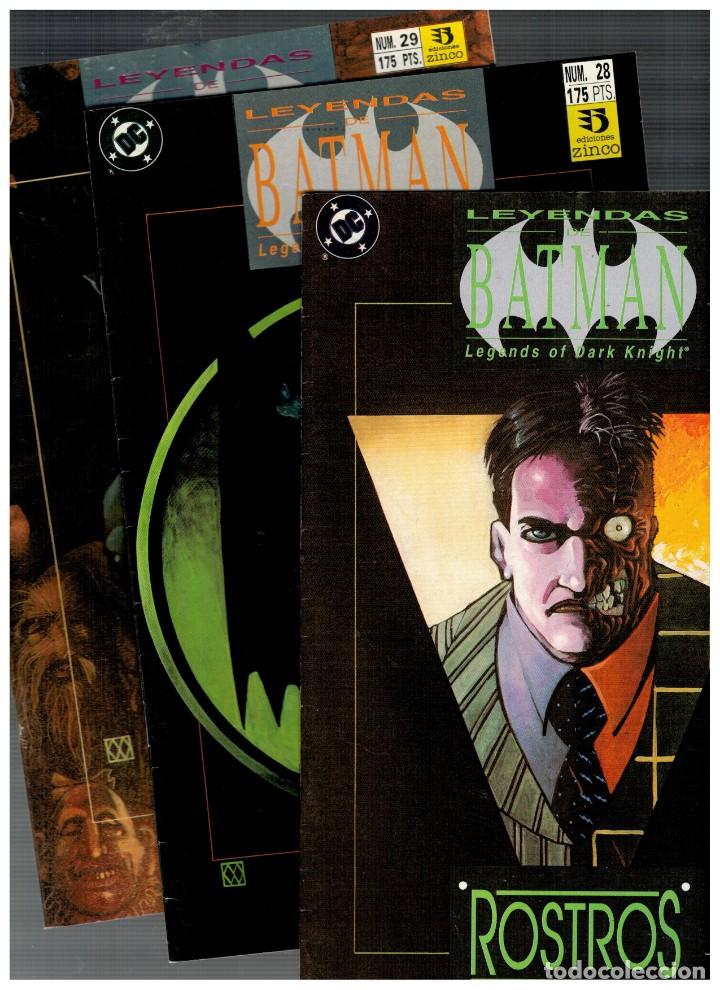 leyendas de batman -rostros- completa 3 números - Buy Antique comics:  collections and advanced lots on todocoleccion
