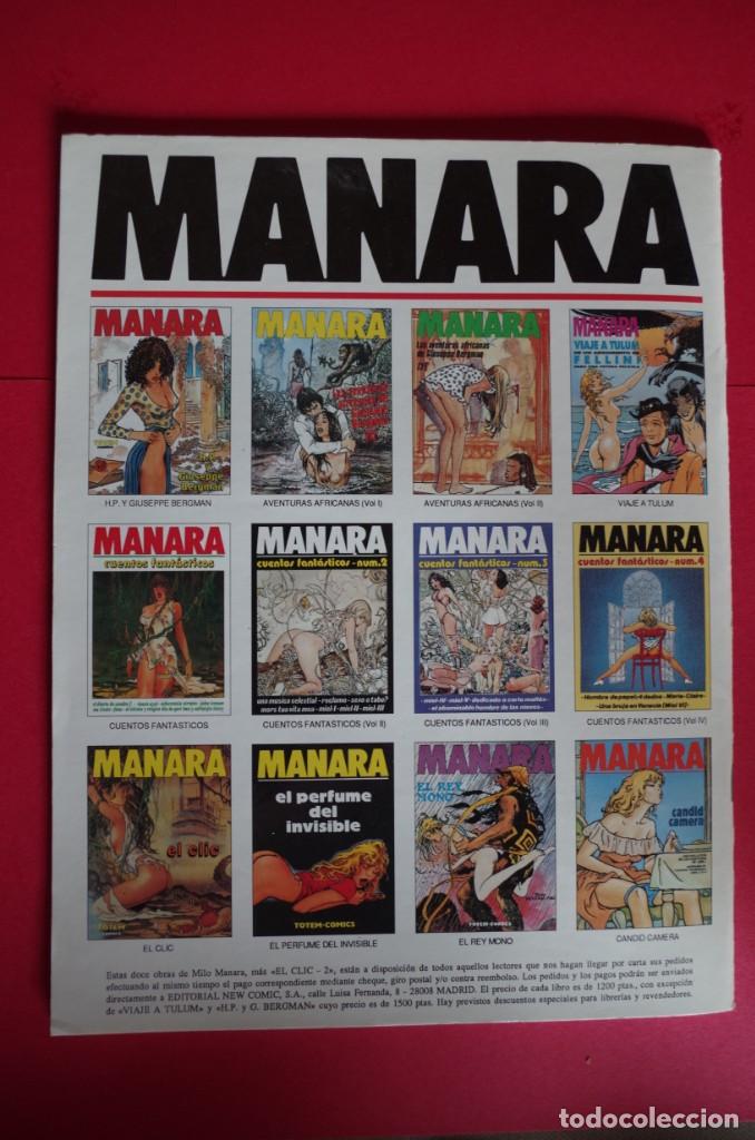 C&oacute;mics: MILO MANARA N&ordm; 15 - HP Y GIUSEPPE BERGMAN - 2&ordf; PARTE - NEW COMIC 1993 - Foto 2