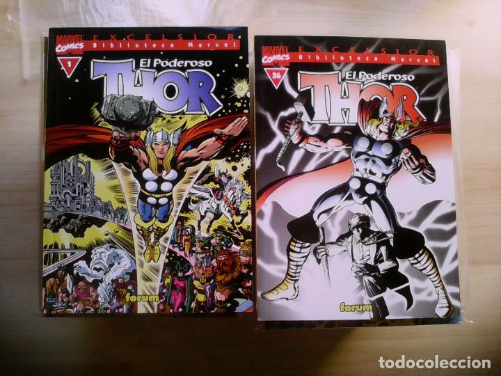 C&oacute;mics: Biblioteca Marvel . Thor. Colecci&oacute;n Completa. 1 al 37 - Foto 1