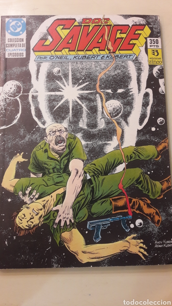 C&oacute;mics: Salvage doc ediciones zinco cuatro episodiosn 1.2.3.4
