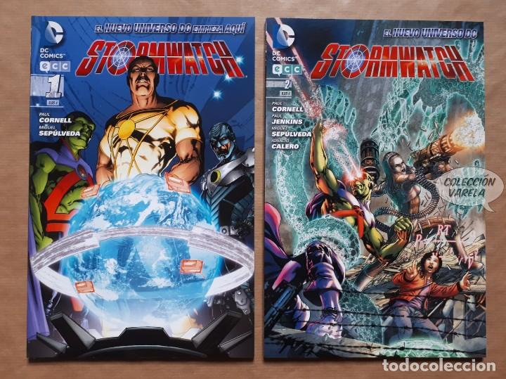 C&oacute;mics: Stormwatch 1 y 2 - nuevo universo DC - ECC - R&uacute;stica - Foto 1