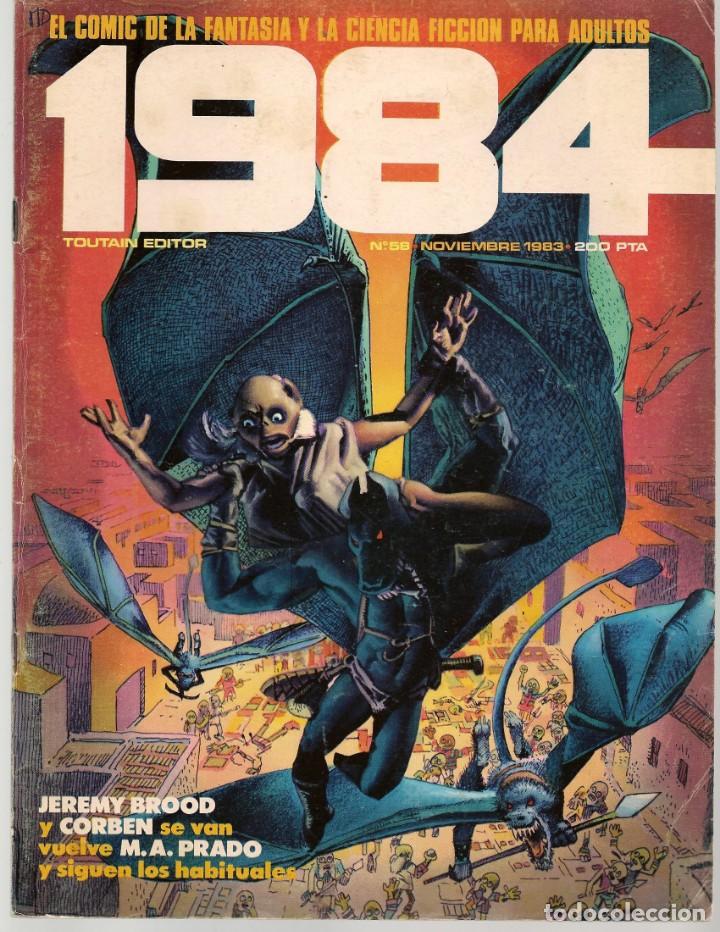C&oacute;mics: 1984 . N&ordm; 58. TOUTAIN EDITOR. (B/A60) - Foto 1