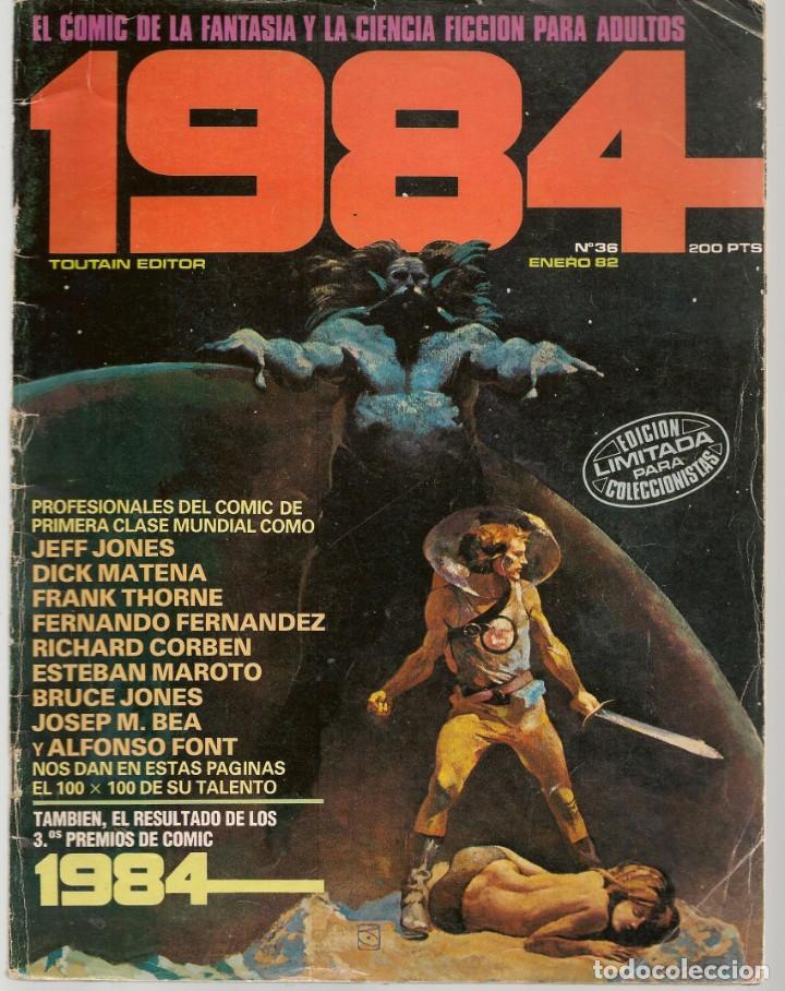 C&oacute;mics: 1984 . N&ordm; 36. TOUTAIN EDITOR. (B/A60) - Foto 1