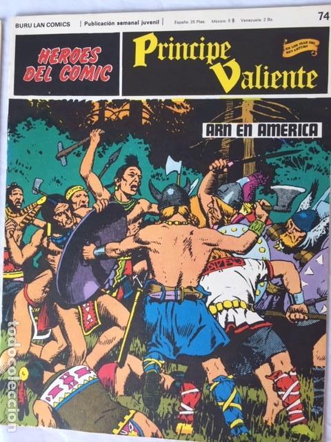 C&oacute;mics: PRINCIPE VALIENTE n&ordm; 74 - Ed. Buru Lan - Foto 1