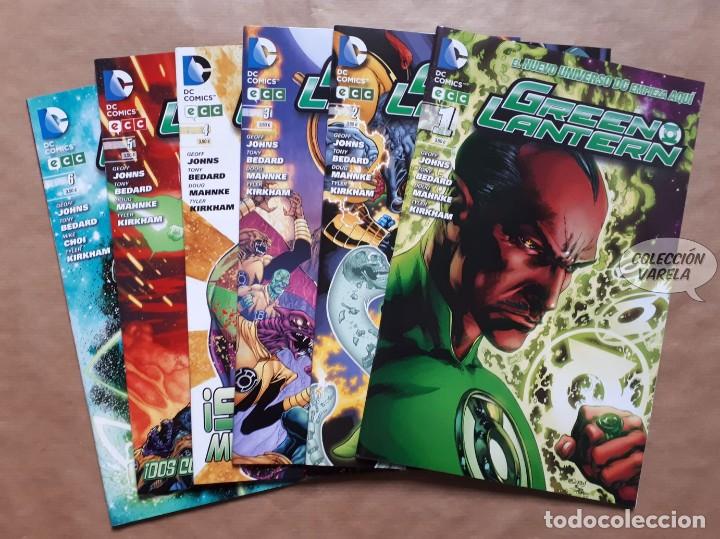 C&oacute;mics: Green Lantern - nuevo universo DC 1 a 6 - Geoff Johns - ECC - Foto 1