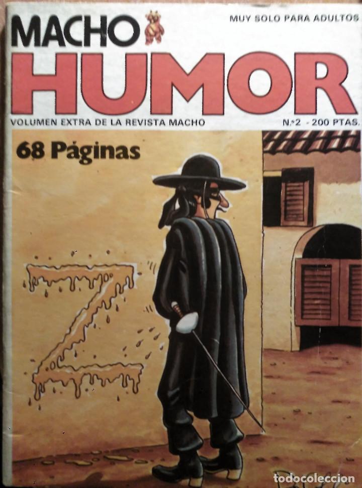 C&oacute;mics: Lote 2 C&oacute;mics, Rambla n&ordm; 1, Macho Humor n&ordm; 2, 1982-1979 - Foto 5