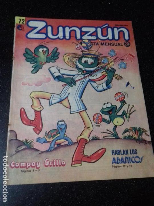 C&oacute;mics: CUBA. ZUNZ&Uacute;N. N&ordm;72. OCTUBRE.1987. - Foto 1