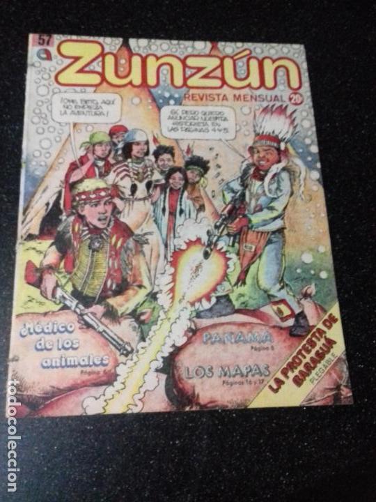 Fumetti: CUBA. ZUNZ&Uacute;N. N&ordm;57. MAYO.1986.