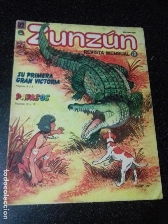 Comics: CUBA. ZUNZ&Uacute;N. N&ordm;92. AGOSTO- SEPTIEMBRE. 1989.