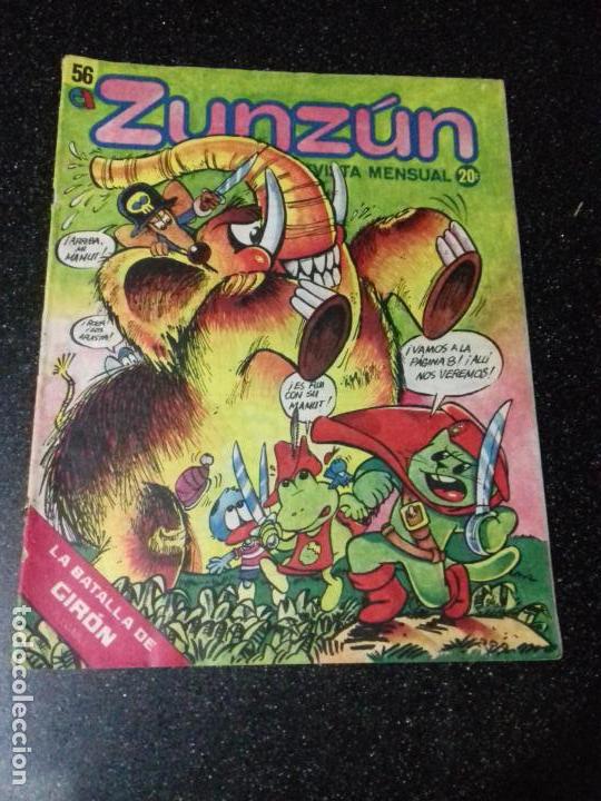 Comics: CUBA. ZUNZ&Uacute;N. N&ordm;56. ABRIL. 1986.