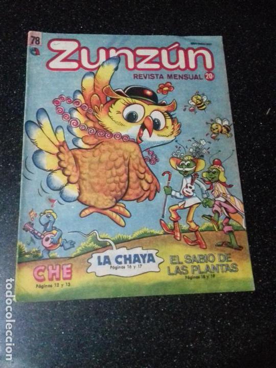 Comics: CUBA. ZUNZ&Uacute;N. N&ordm;78. JUNIO. 1988.