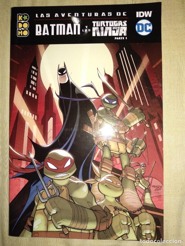 C&oacute;mics: LAS AVENTURAS DE BATMAN Y LAS TORTUGAS NINJA NUEVO - Foto 1