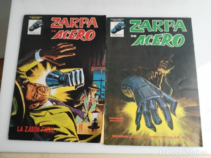 C&oacute;mics: LOTE DE 2 COMICS VERTIVE  ZARPA DE ACERO N&ordm; 1 Y 2 - Foto 1