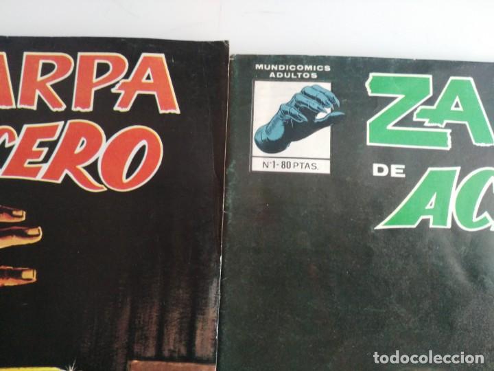 C&oacute;mics: LOTE DE 2 COMICS VERTIVE  ZARPA DE ACERO N&ordm; 1 Y 2 - Foto 2