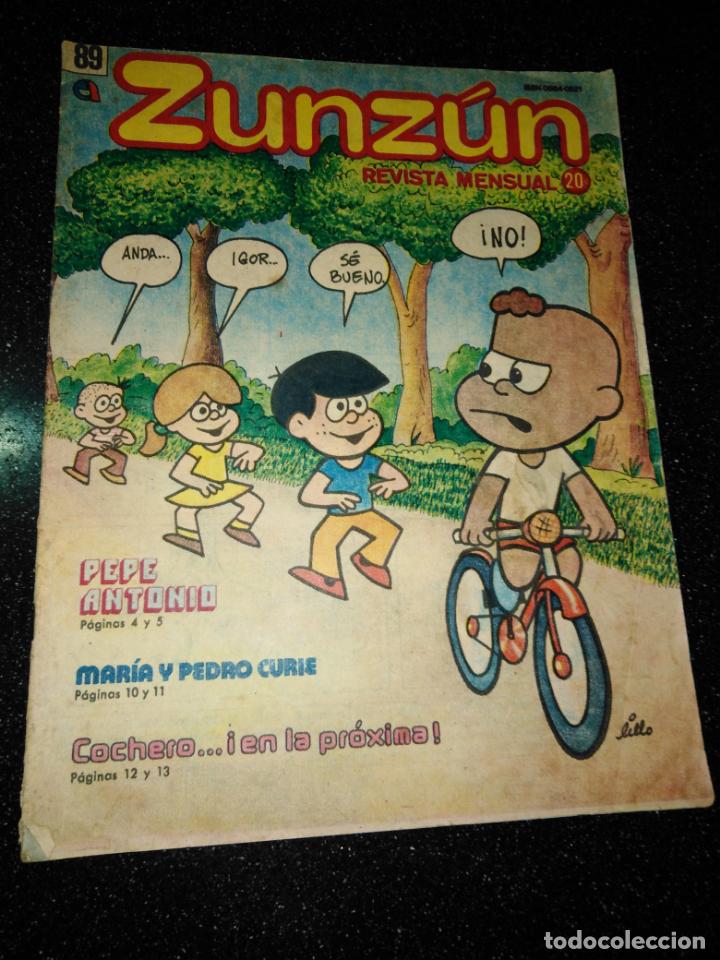 Comics: CUBA. ZUNZ&Uacute;N. N&ordm; 89. MAYO,1989.