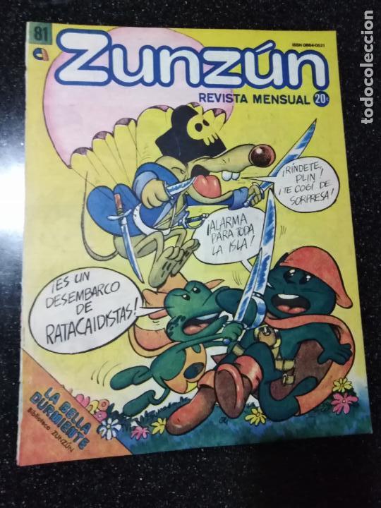 Comics: CUBA. ZUNZ&Uacute;N. N&ordm; 81. SEPTIEMBRE, 1988.