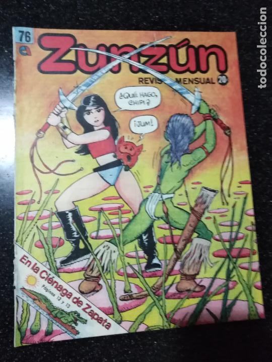 C&oacute;mics: CUBA. ZUNZ&Uacute;N. N&ordm; 76. ABRIL, 1988. - Foto 1
