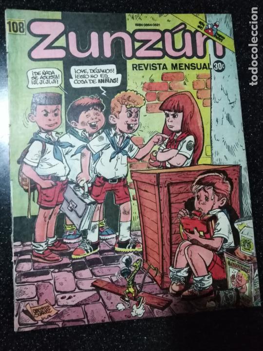 Comics: CUBA. ZUNZ&Uacute;N. N&ordm; 108. SEPTIEMBRE, 1991.