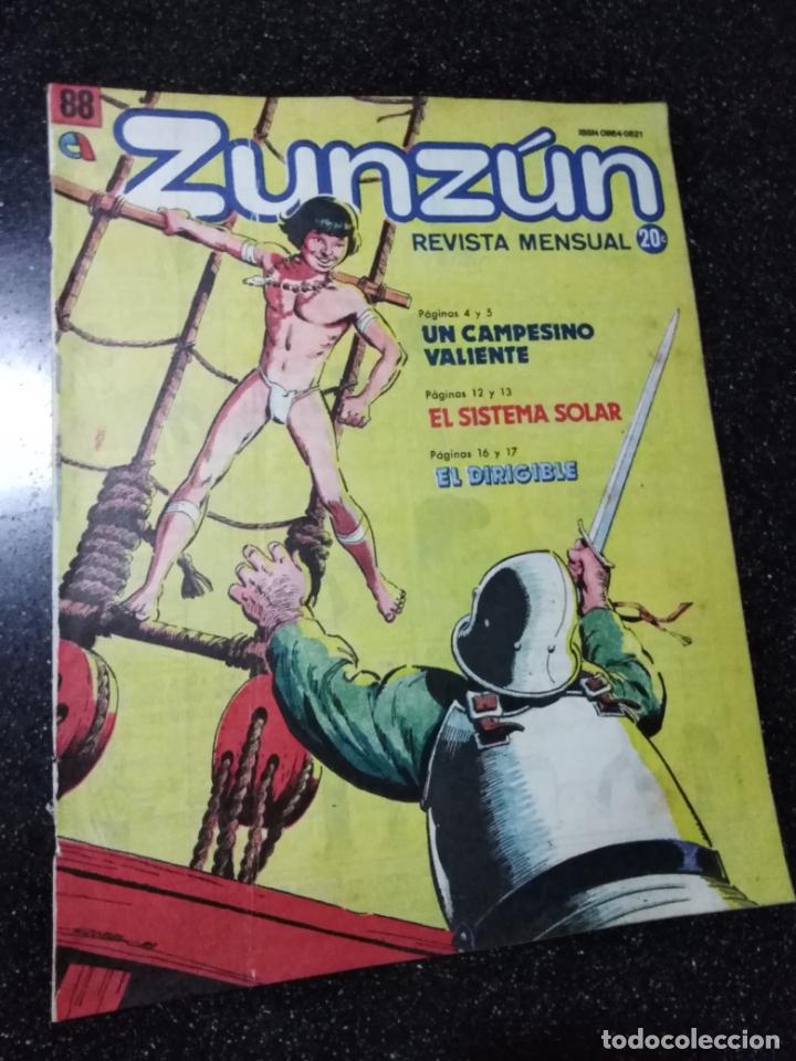 Comics: CUBA. ZUNZ&Uacute;N. N&ordm; 88. ABRIL, 1989.