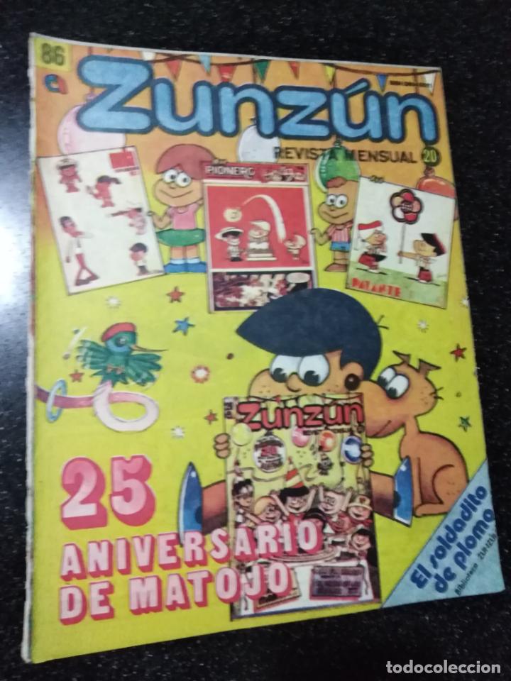Comics: CUBA. ZUNZ&Uacute;N. N&ordm; 86. FEBRERO, 1989.