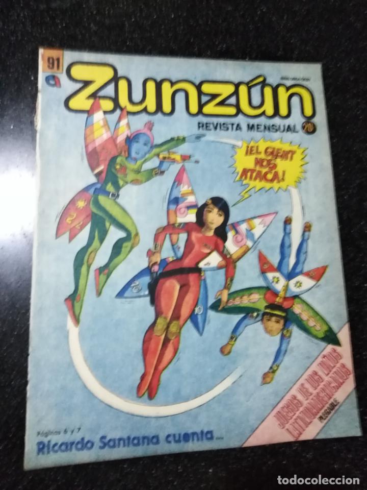 Comics: CUBA. ZUNZ&Uacute;N. N&ordm; 91. JULIO, 1989.