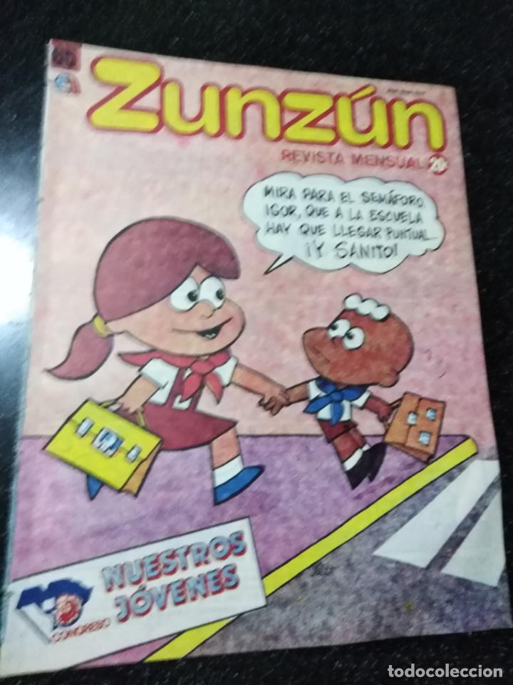 Comics: CUBA. ZUNZ&Uacute;N. N&ordm; 85. MARZO, 1987.