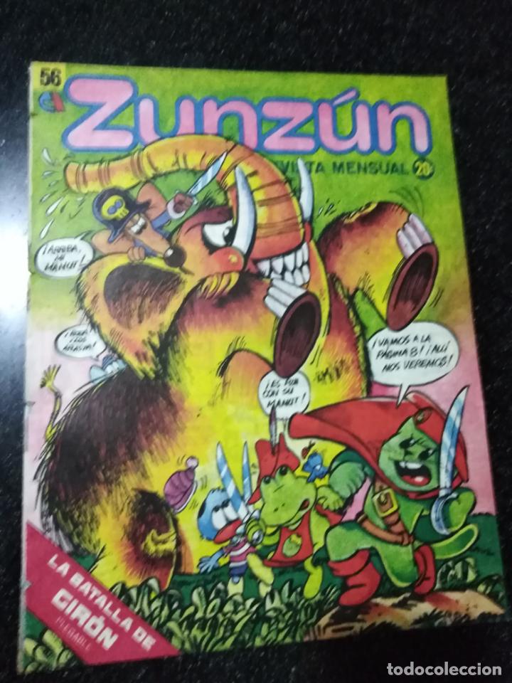 Comics: CUBA. ZUNZ&Uacute;N. N&ordm; 56. ABRIL, 1986.