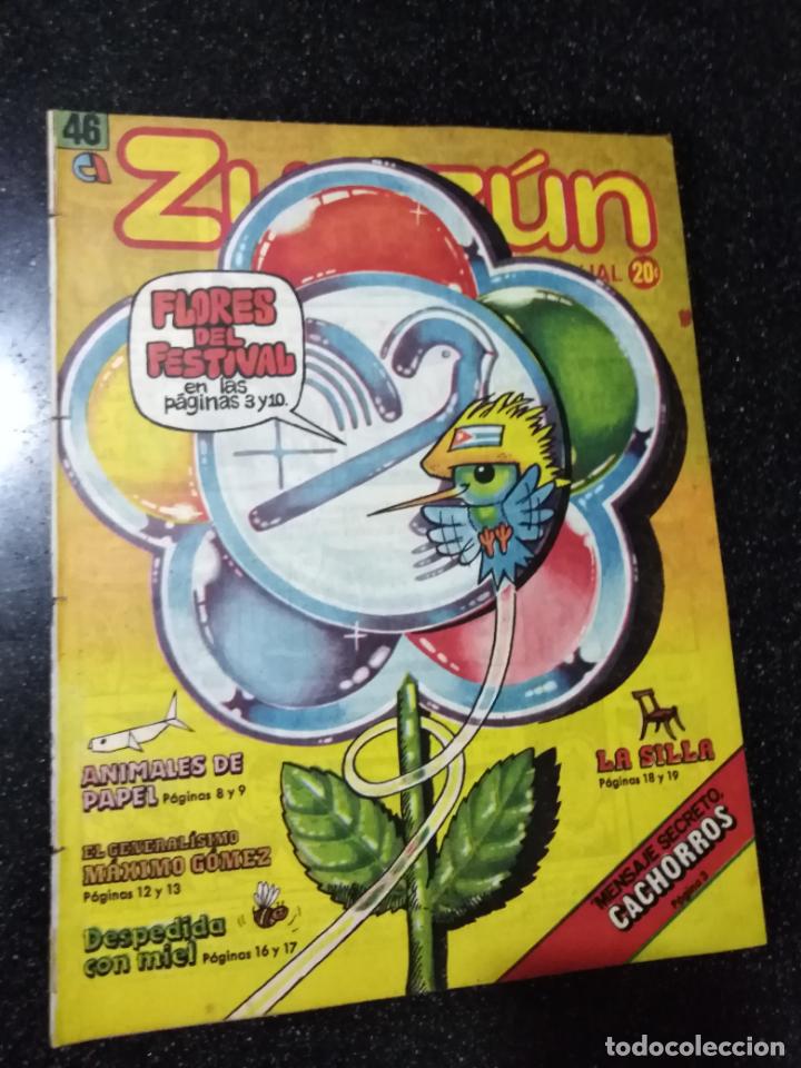 Comics : CUBA. ZUNZ&Uacute;N. N&ordm; 46. 1985.