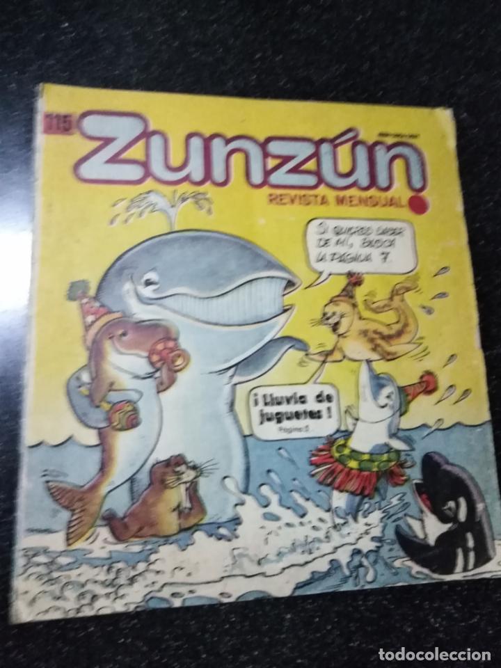 Comics : CUBA. ZUNZ&Uacute;N. N&ordm; 115. MAYO, 1992.