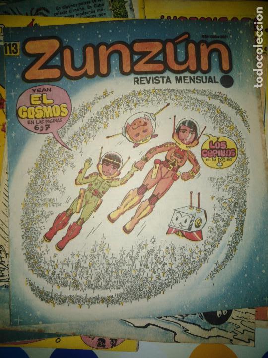 Comics : CUBA. ZUNZ&Uacute;N. N&ordm; 113. MARZO, 1992.