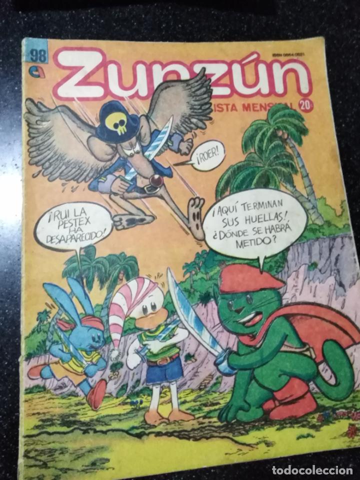 Comics : CUBA. ZUNZ&Uacute;N. N&ordm; 98. MAYO, 1990.