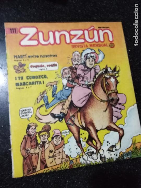 Fumetti: CUBA. ZUNZ&Uacute;N. N&ordm; 111. ENERO, 1992.