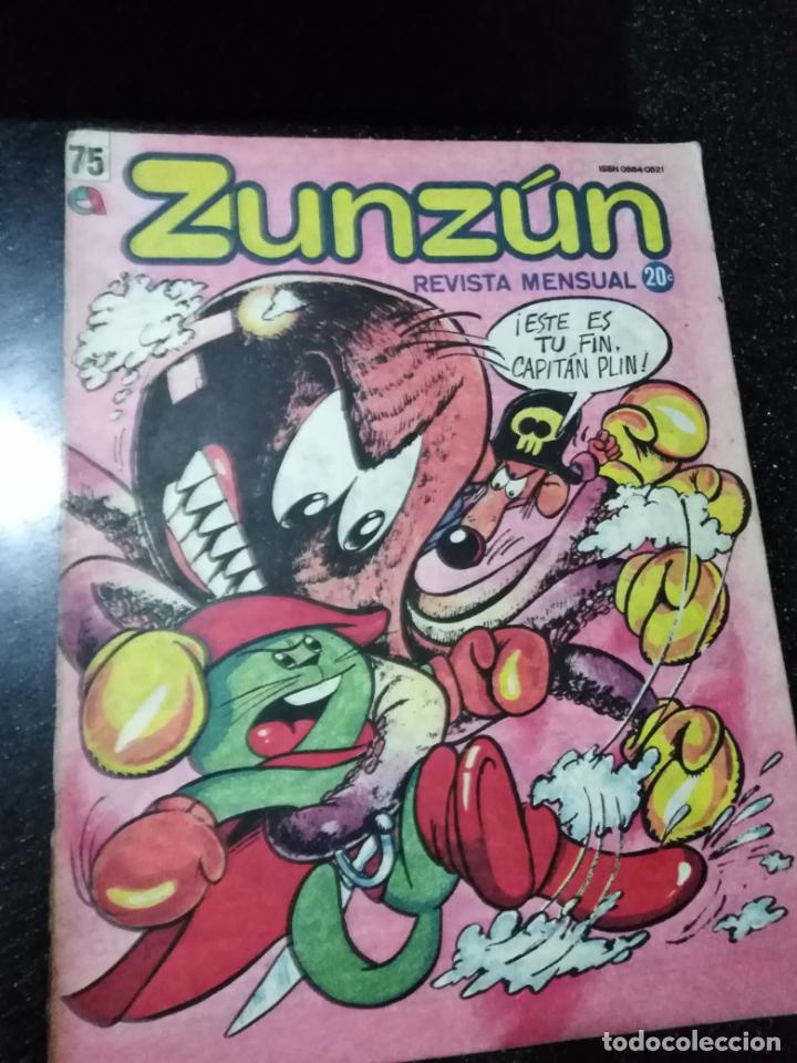 Fumetti: CUBA. ZUNZ&Uacute;N. N&ordm; 75. MARZO, 1988.