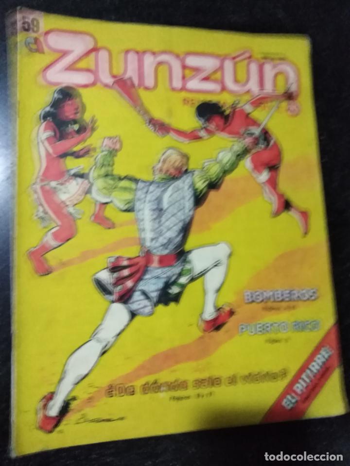 Fumetti: CUBA. ZUNZ&Uacute;N. N&ordm; 59. AGOSTO, 1986.