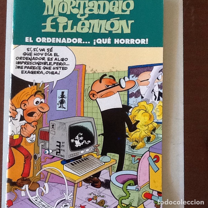 C&oacute;mics: MORTADELO Y FILEM&Oacute;N EL ORDENADOR QUE HORROR - Foto 1