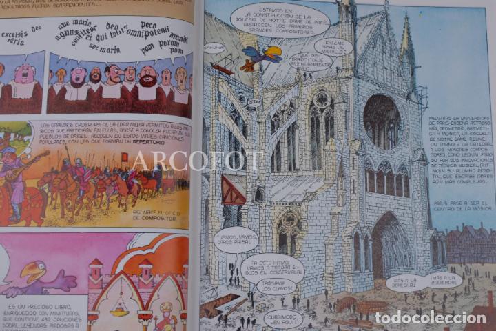 C&oacute;mics: HISTORIA DE LA M&Uacute;SICA EN COMICS - QUARTO 1985 - Foto 3